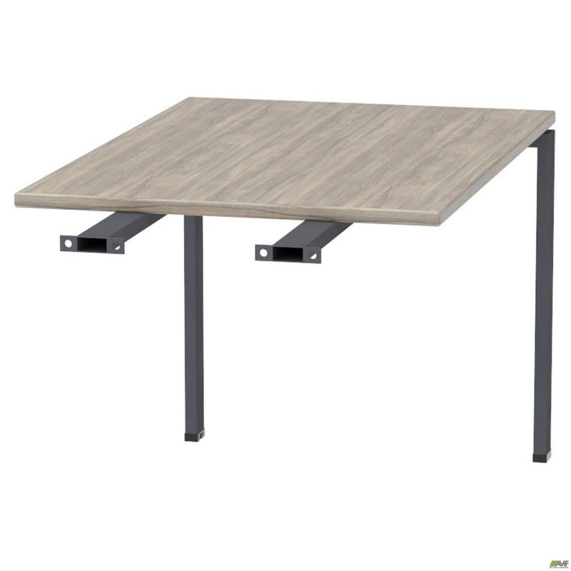 Елемент столу складового з подовженими перемичками SIG-373 (1387х800х750мм) Чорний граф/В'яз Ліберті AMF