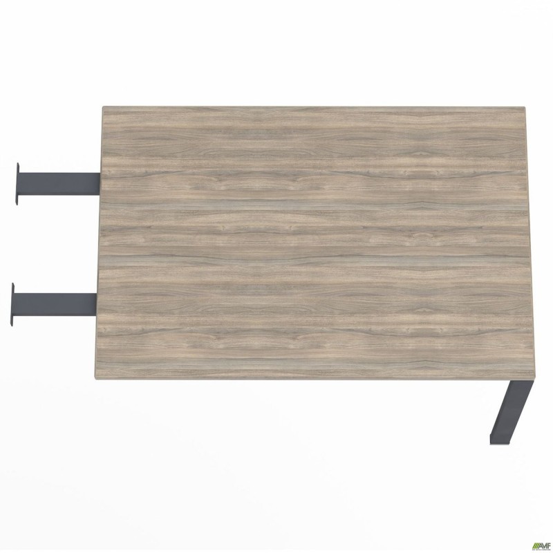 Елемент столу складового з подовженими перемичками SIG-373 (1387х800х750мм) Чорний граф/В'яз Ліберті AMF