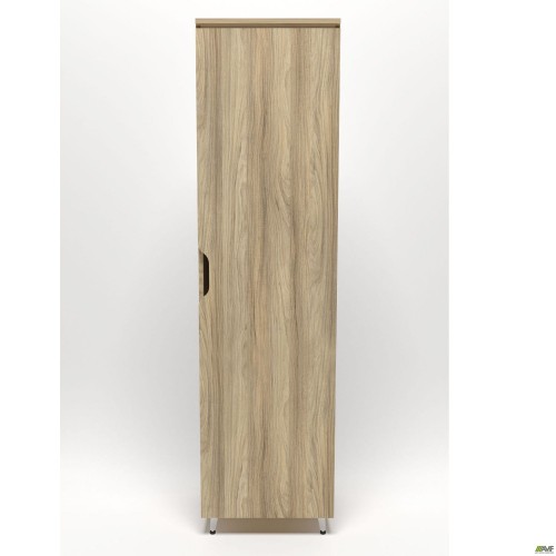 Гардероб Delta DL-906 (550х420х2078мм) Блеквуд Ячмінний / Опора білий беж AMF