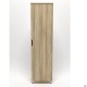 Гардероб Delta DL-906 (550х420х2078мм) Блеквуд Ячмінний / Опора білий беж AMF