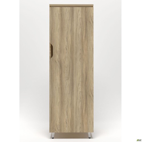 Гардероб Delta DL-907 (550х420х1685мм) Блеквуд Ячмінний / Опора білий беж AMF