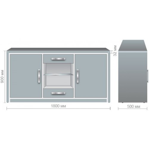 Комод Helios HL-50 AMF