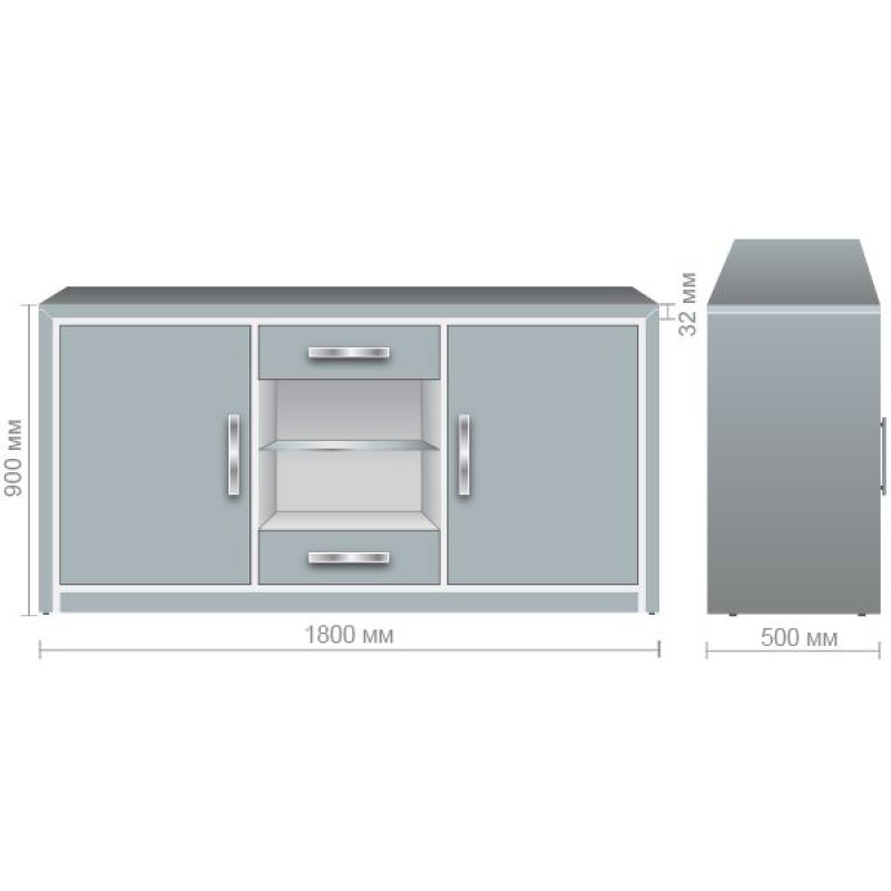 Комод Helios HL-50 AMF