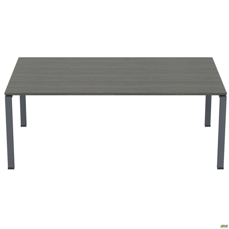 Конференц-стіл SIG-250 (1800х1200х750мм) Чорний графіт/В'яз Ліберті AMF