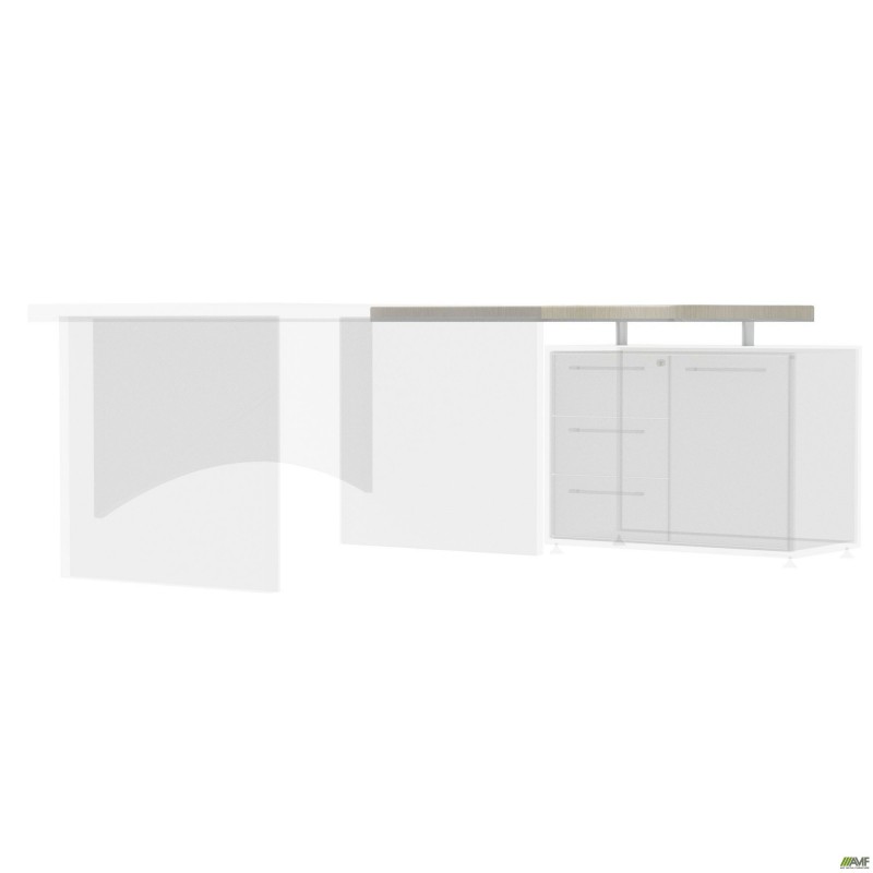 Крило бічне Онікс 570х1535х760 Дуб ценамон праве AMF