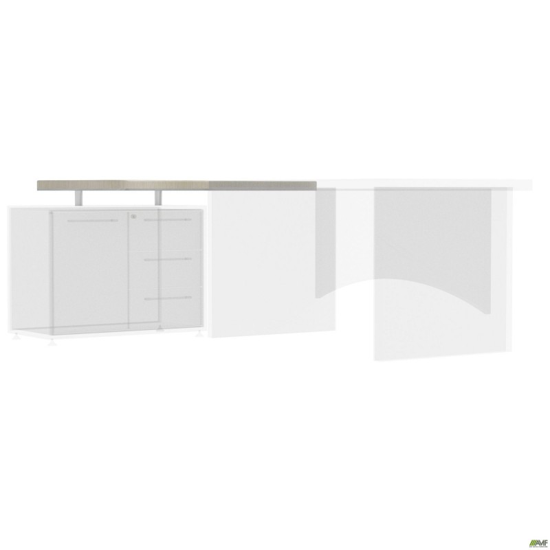 Крило бічне Онікс 670х1900х760 Дуб ценамон ліве AMF