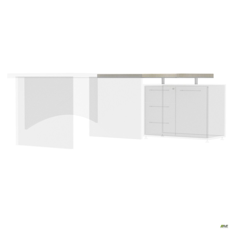 Крило бічне Онікс 670х1900х760 Дуб ценамон праве AMF