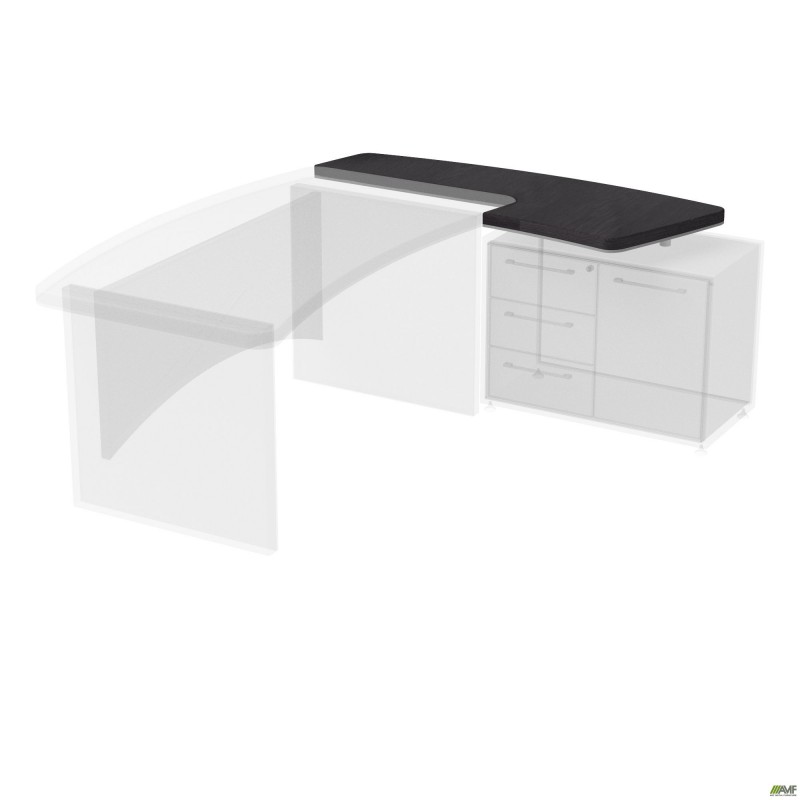 Крило бічне Онiкс 670х1900х760 Венге прованс праве AMF