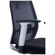 Крісло Install White, Alum, Black/Black AMF Крісло Install White, Alum, Black/Black AMF