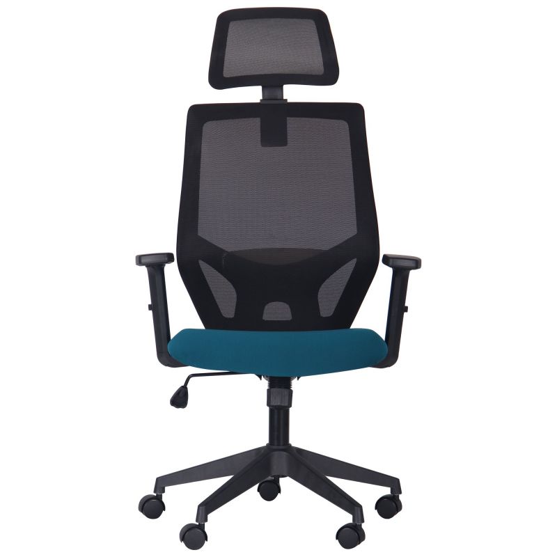 Крісло Lead Black HR сидіння SM 2328/спинка Сітка HY-100 чорна AMF Крісло Lead Black HR сидіння SM 2328/спинка Сітка HY-100 чорна AMF