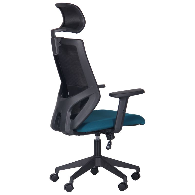 Крісло Lead Black HR сидіння SM 2328/спинка Сітка HY-100 чорна AMF Крісло Lead Black HR сидіння SM 2328/спинка Сітка HY-100 чорна AMF