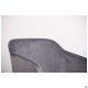 Крісло Lynette black / silver AMF