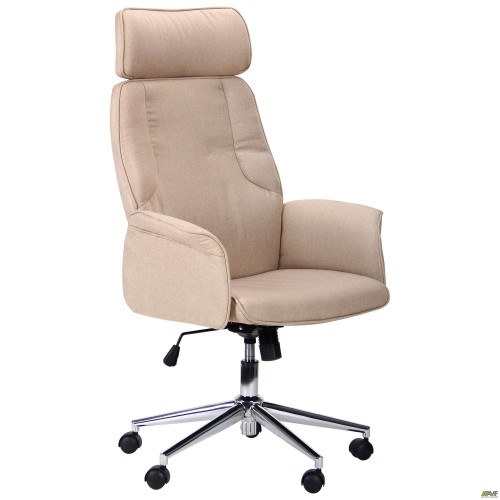 Крісло Madison CX0944H(Y10-01) хром/пісочний AMF