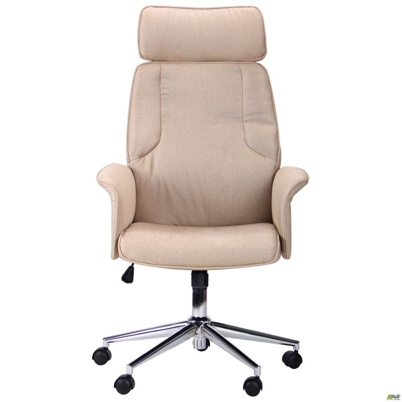 Крісло Madison CX0944H(Y10-01) хром/пісочний AMF