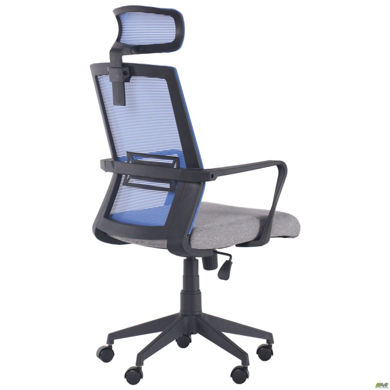 Крісло Neon HR сидіння Сідней-20/спинка Сітка синя AMF