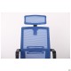Крісло Neon HR сидіння Сідней-20/спинка Сітка синя AMF