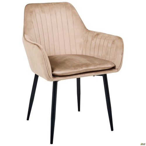 Крісло Paula-C вельвет капучіно AMF