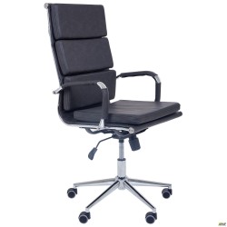 Крiсло Slim FX HB Хром Tilt WAX Dark Grey AMF