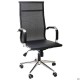 Крісло Slim Net HB Хром Tilt чорний AMF Крісло Slim Net HB Хром Tilt чорний AMF