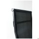 Крісло Slim Net HB Хром Tilt чорний AMF Крісло Slim Net HB Хром Tilt чорний AMF