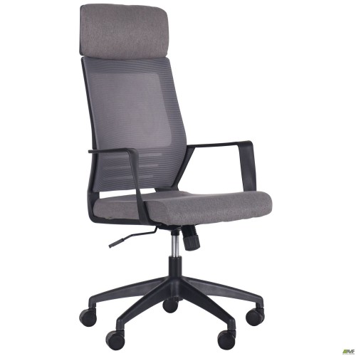 Крісло Twist black сірий AMF