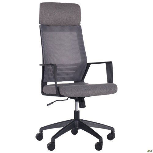 Крісло Twist black сірий AMF
