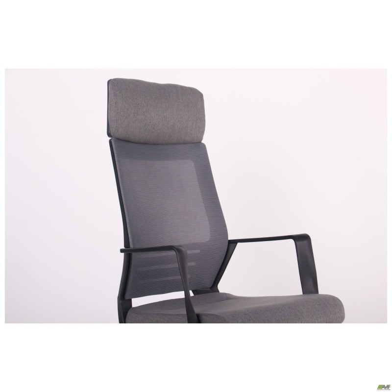 Крісло Twist black сірий AMF