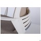 Крісло Twist white беж AMF