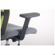 Крісло Uran Black HR сидіння Нест-08 сіра/спинка Сітка SL-06 салатова AMF