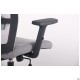 Крісло Uran Black сидіння Сідней-20/спинка Сітка SL-01 св.сіра AMF