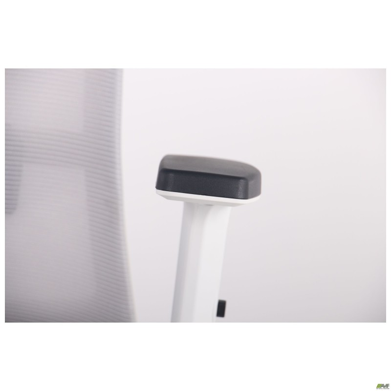 Крісло Uran White HR сидіння Нест-19 св.сіра/спинка Сітка SL-01 св.сіра AMF