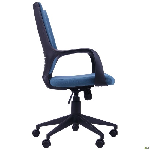 Крісло Urban LB чорний, тк.синій AMF