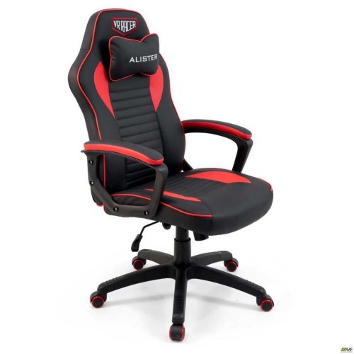 Крісло VR Racer Dexter Alister червоний/чорний AMF
