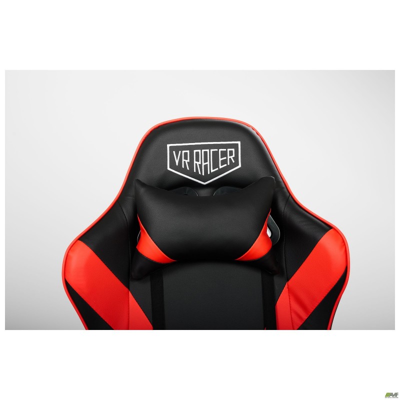 Крісло VR Racer Dexter Djaks чорний/червоний AMF