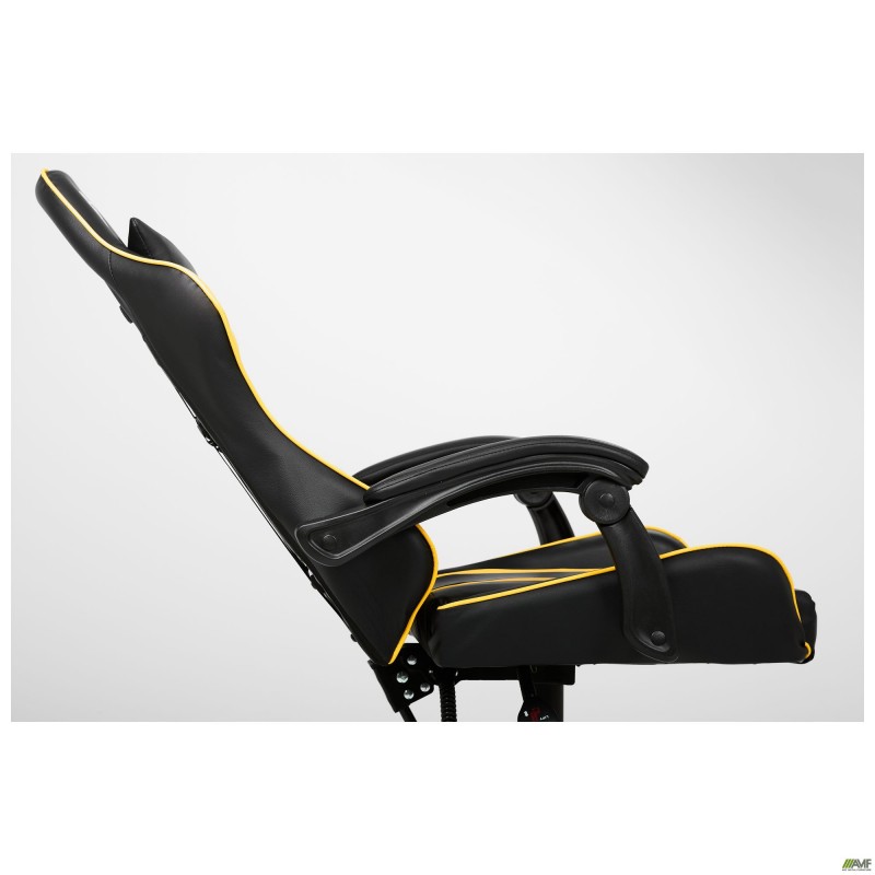 Крісло VR Racer Dexter Djaks чорний/жовтий AMF