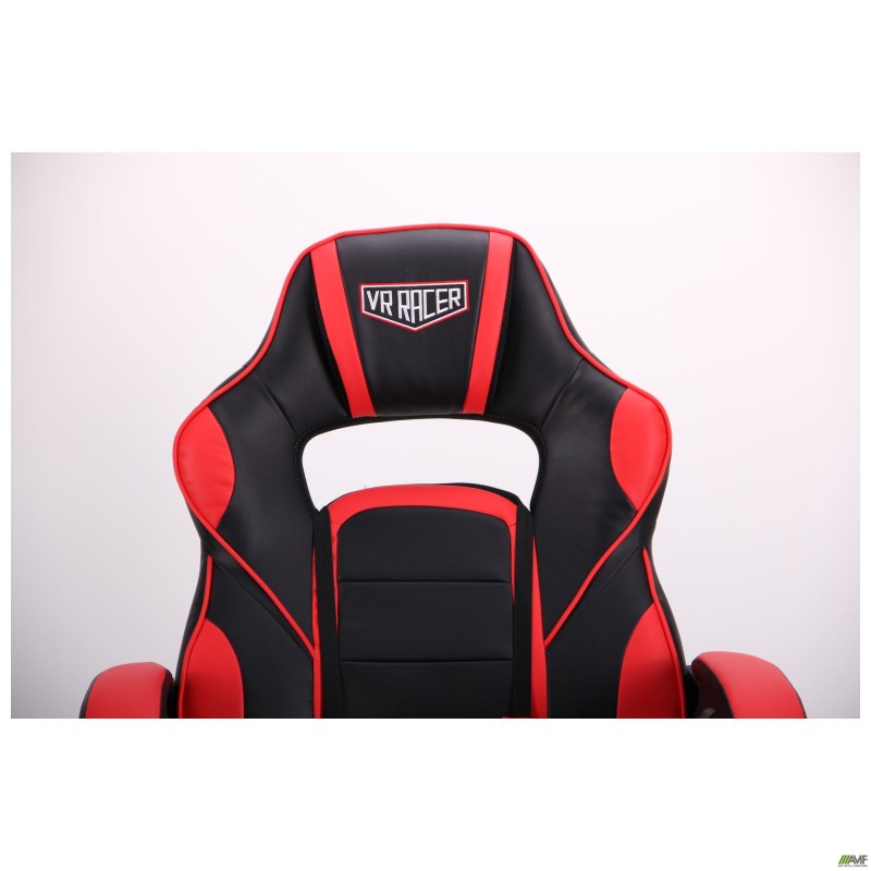 Крісло VR Racer Dexter Webster чорний/червоний AMF
