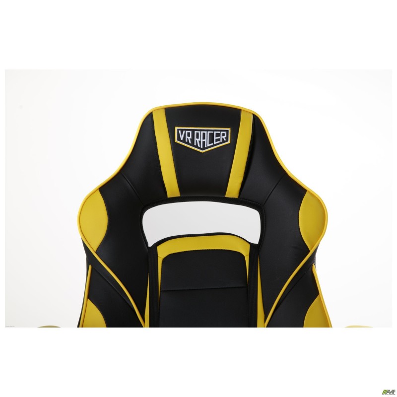 Крісло VR Racer Dexter Webster чорний/жовтий AMF