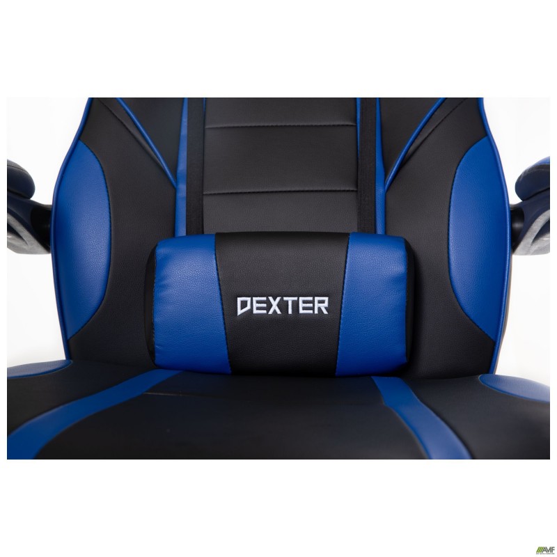 Крісло VR Racer Dexter Webster чорний/синій AMF