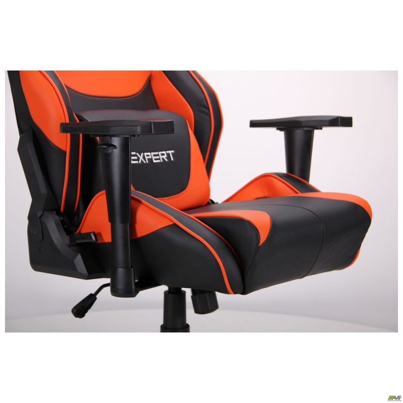 Крісло VR Racer Expert Genius чорний/помаранчевий AMF