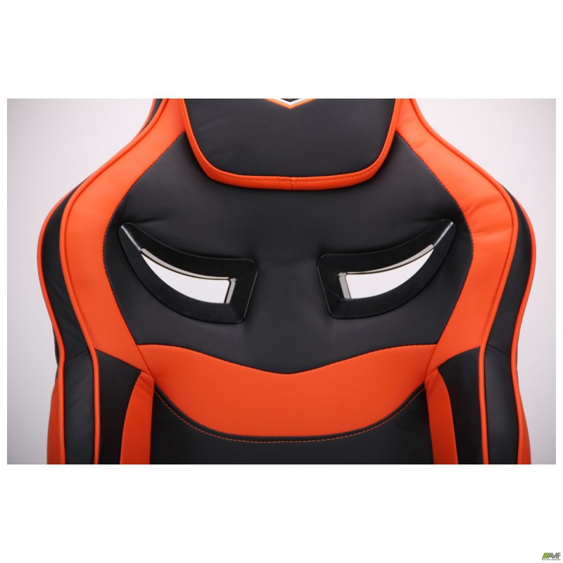 Крісло VR Racer Expert Genius чорний/помаранчевий AMF