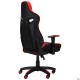 Крісло VR Racer Expert Winner чорний/червоний AMF