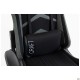Крісло VR Racer Textile Craft чорний/сірий AMF