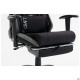 Крісло VR Racer Textile Craft чорний/сірий AMF
