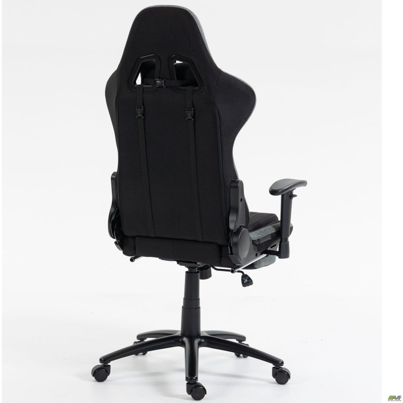 Крісло VR Racer Textile Craft чорний/сірий AMF