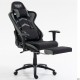 Крісло VR Racer Textile Craft чорний/сірий AMF
