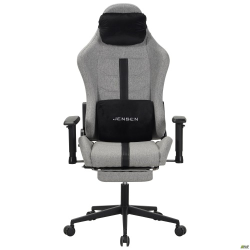 Крісло VR Racer Textile Jensen темно-сірий AMF
