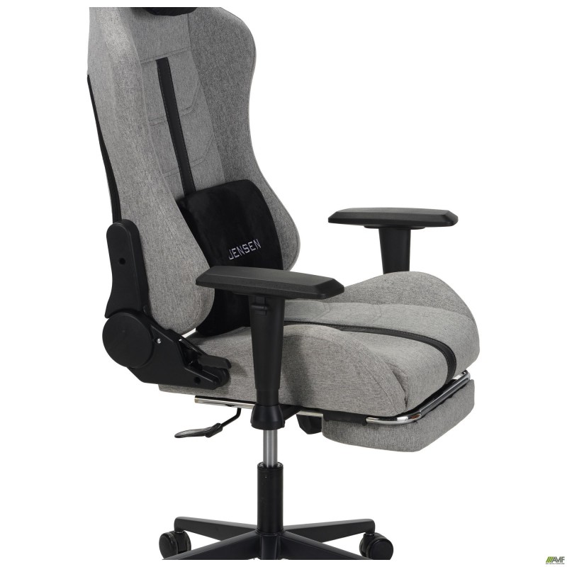 Крісло VR Racer Textile Jensen темно-сірий AMF