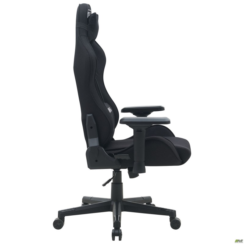Крісло VR Racer Textile Maximus тканина чорна/чорний AMF