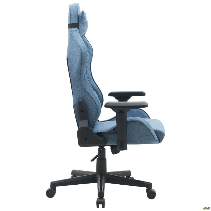 Крісло VR Racer Textile Maximus тканина синя/чорний AMF