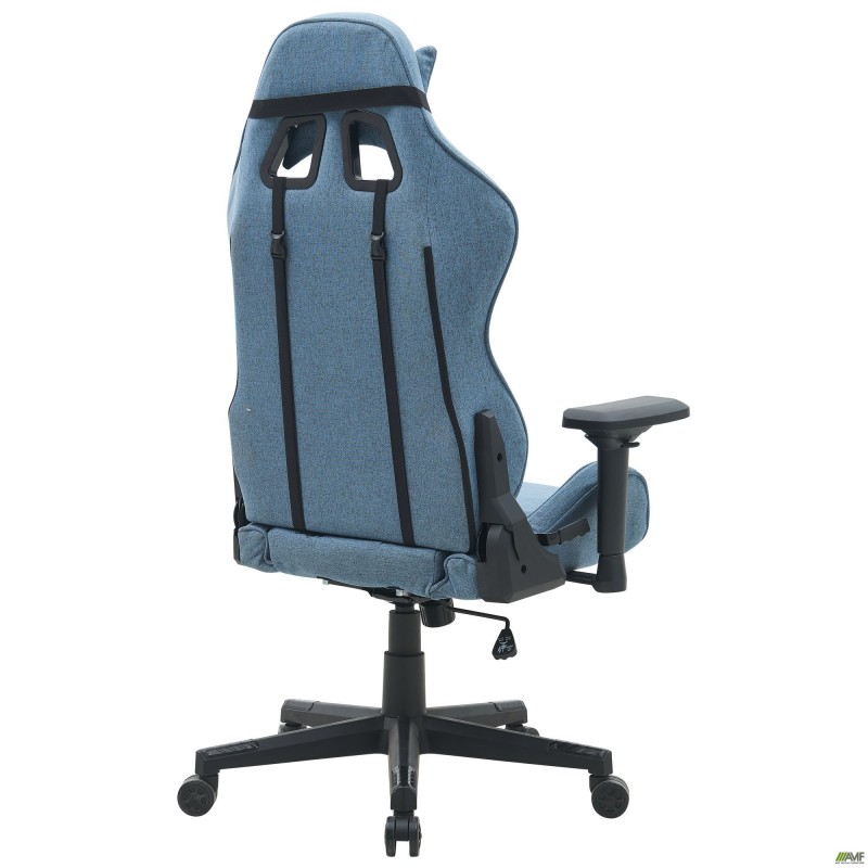 Крісло VR Racer Textile Maximus тканина синя/чорний AMF